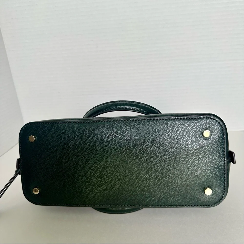 Kate Spade New York Forest Green Dome Purse w Cross Body Strap - Picture 9 of 16